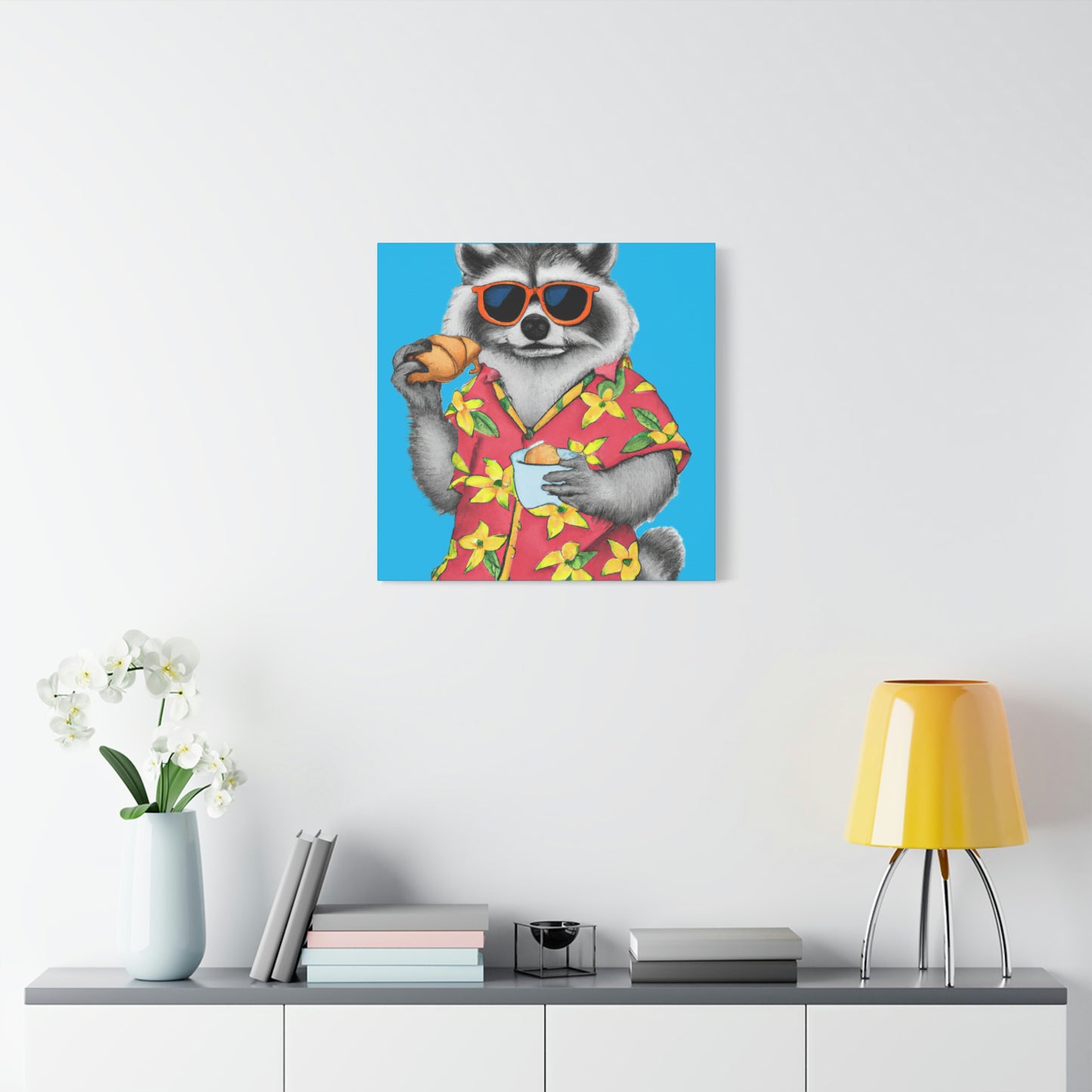 Dale the Chillin Raccoon - Raccoon Paradise