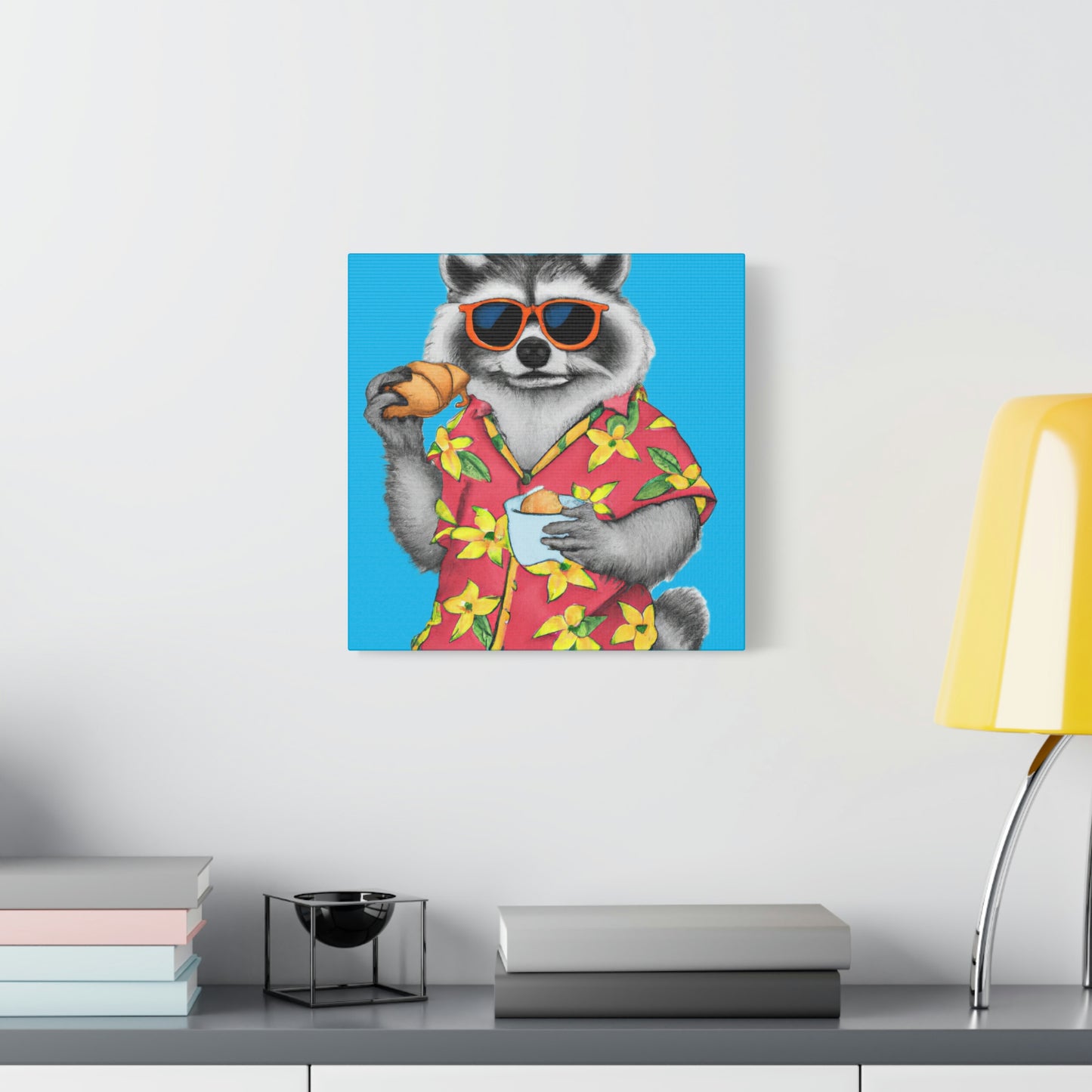 Dale the Chillin Raccoon - Raccoon Paradise