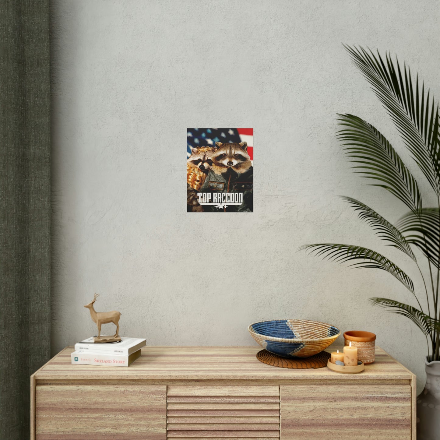 Top Raccoon Poster - Raccoon Paradise