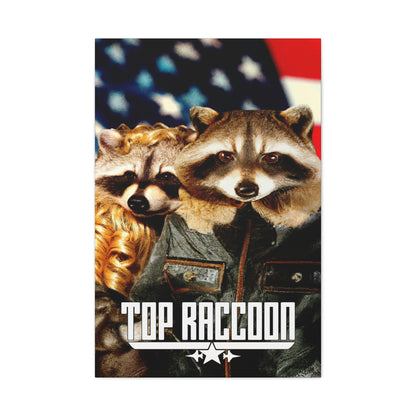 Top Raccoon Canvas - Raccoon Paradise